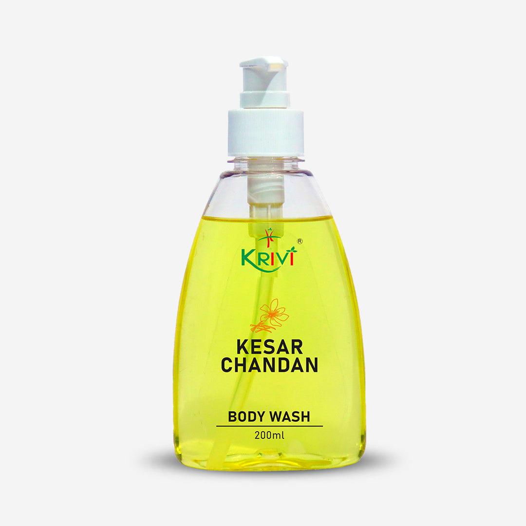 Krivi Kesar Chandan Body Wash 200ml