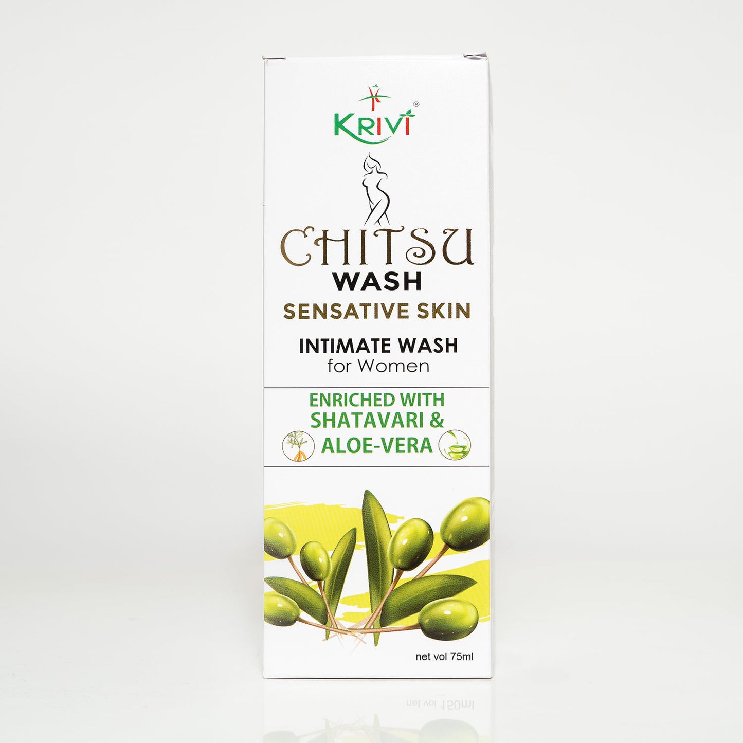 Chitsu Intimate Wash for Sensitive Skin 75ml (Pack of 1)
