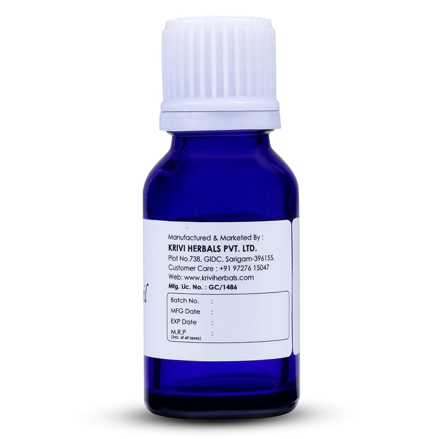 Krivi Patchouli Essential Oil 15ml (Pack of 1)