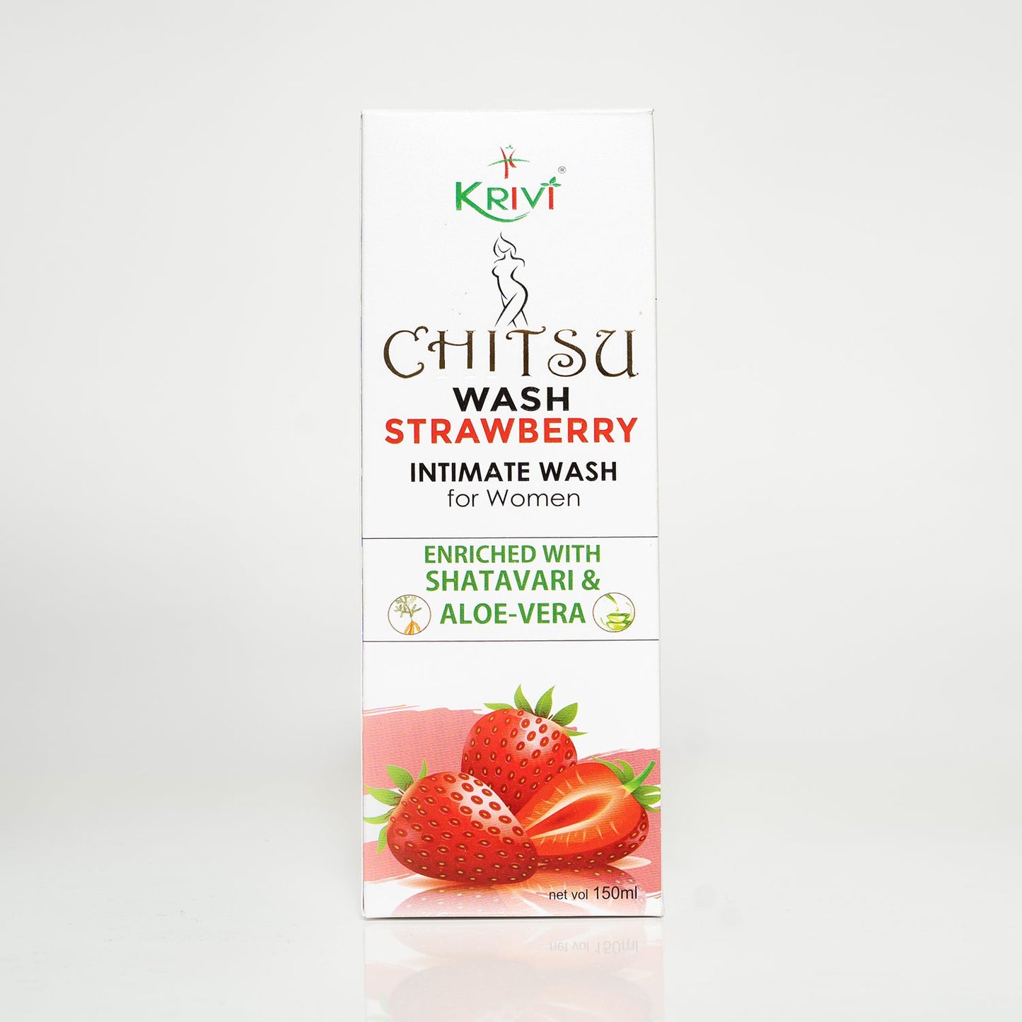 Chitsu Intimate Wash - Strawberry 150ml (Pack of 1)