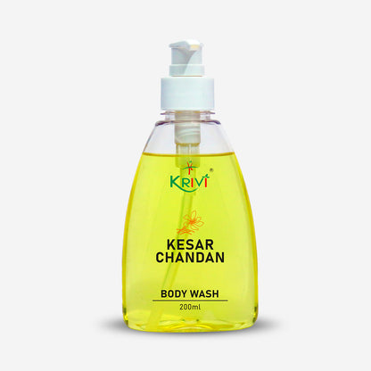 Krivi Kesar Chandan Body Wash 200ml