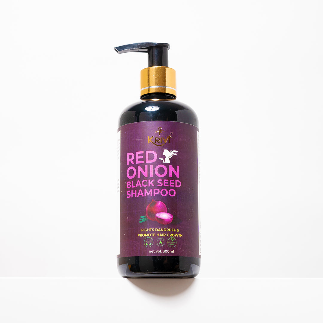 Krivi Red Onion Black Seed Shampoo 300ml