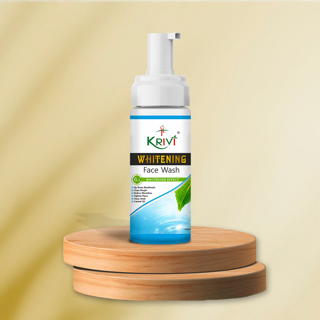 Krivi Whitening Face Wash with Foaming Pump 150ml