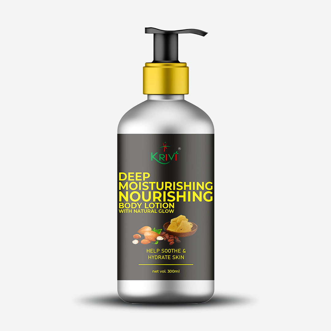 Krivi Deep Moisturising Nourishing Body Lotion for Natural Glow 300ml