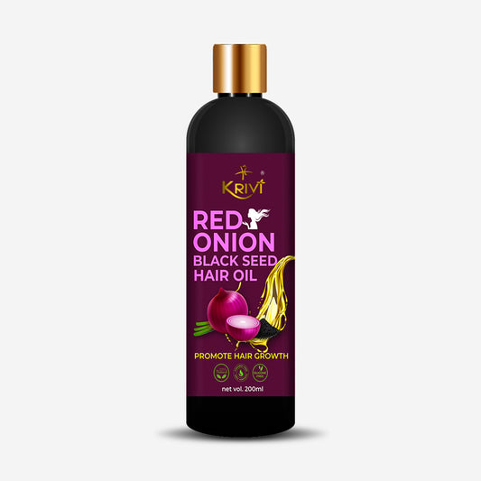 Krivi Red Onion Black Seed Hair Oil 200ml