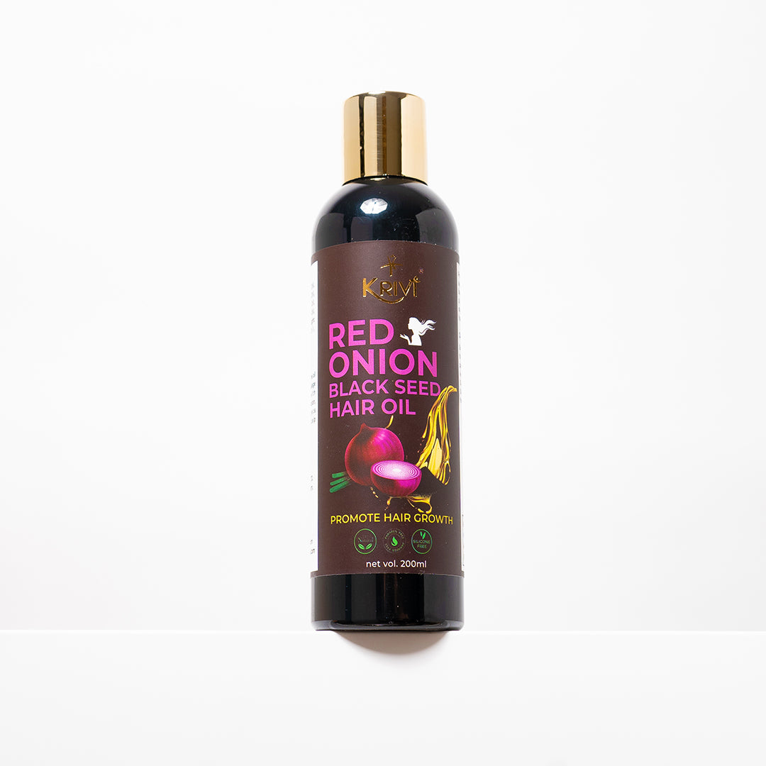 Krivi Red Onion Black Seed Hair Oil 200ml