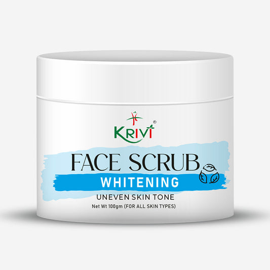 Krivi Whitening Face Scrub Uneven Skin Tone 100gm
