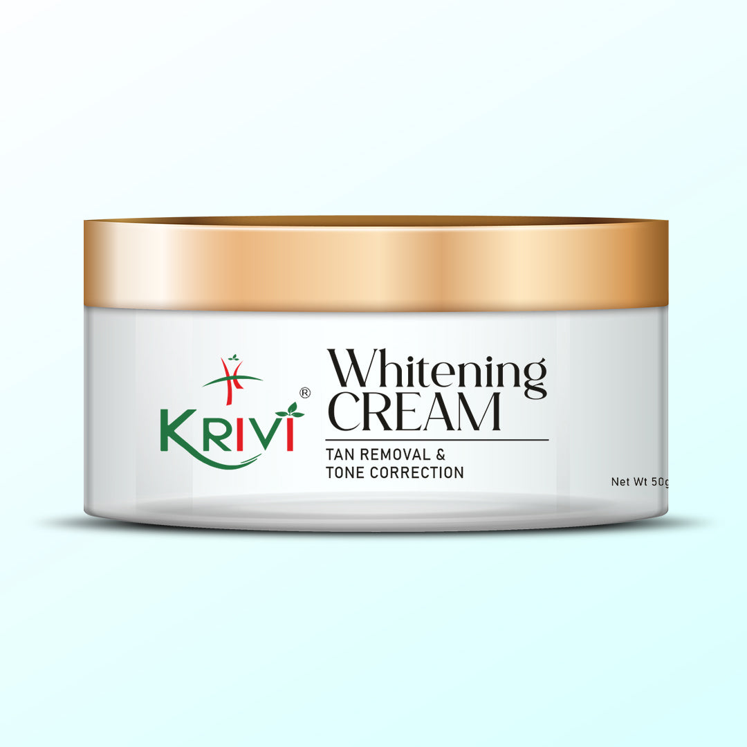 Krivi Whitening Cream for Tan Removal & Tone Correction 50gm