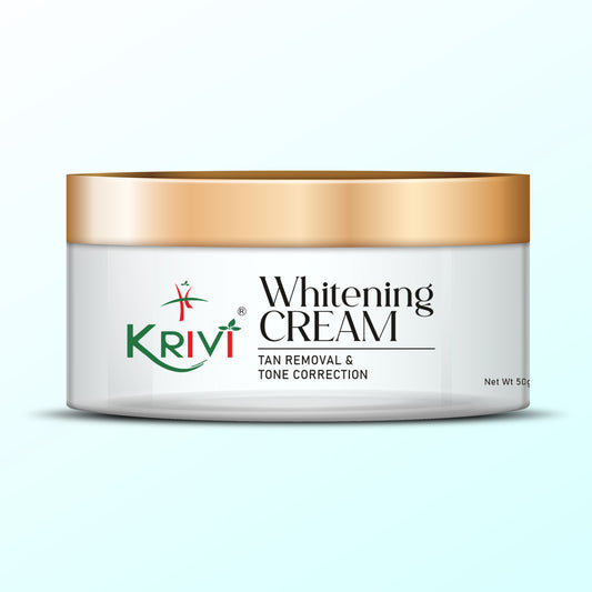 Krivi Whitening Cream for Tan Removal & Tone Correction 50gm