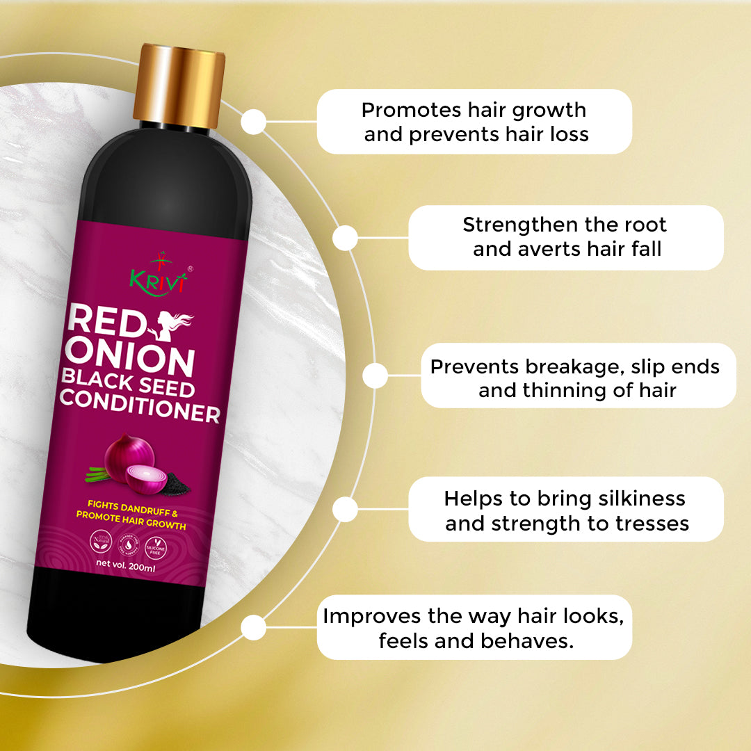 Krivi Red Onion Black Seed Conditioner 200ml