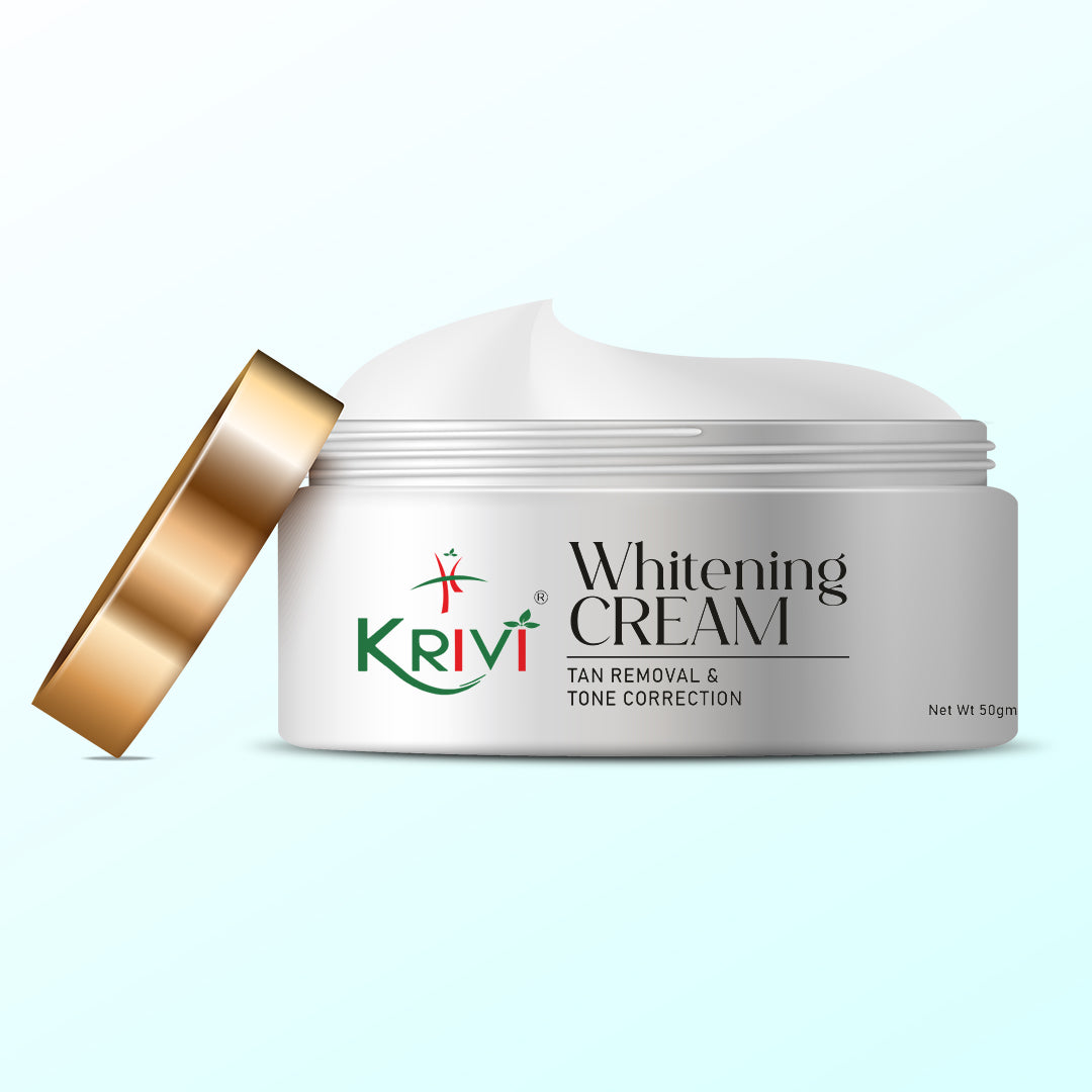 Krivi Whitening Cream for Tan Removal & Tone Correction 50gm
