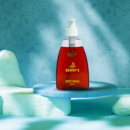 Krivi Berry's Body Wash 200ml
