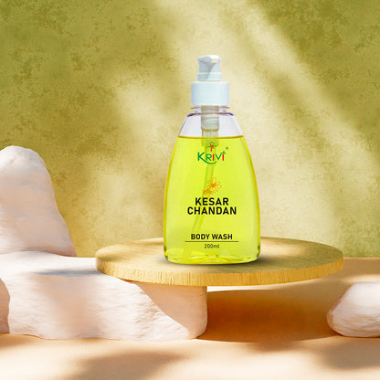 Krivi Kesar Chandan Body Wash 200ml