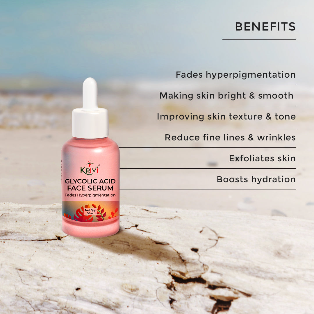 Krivi Glycolic Acid Face Serum 5ml