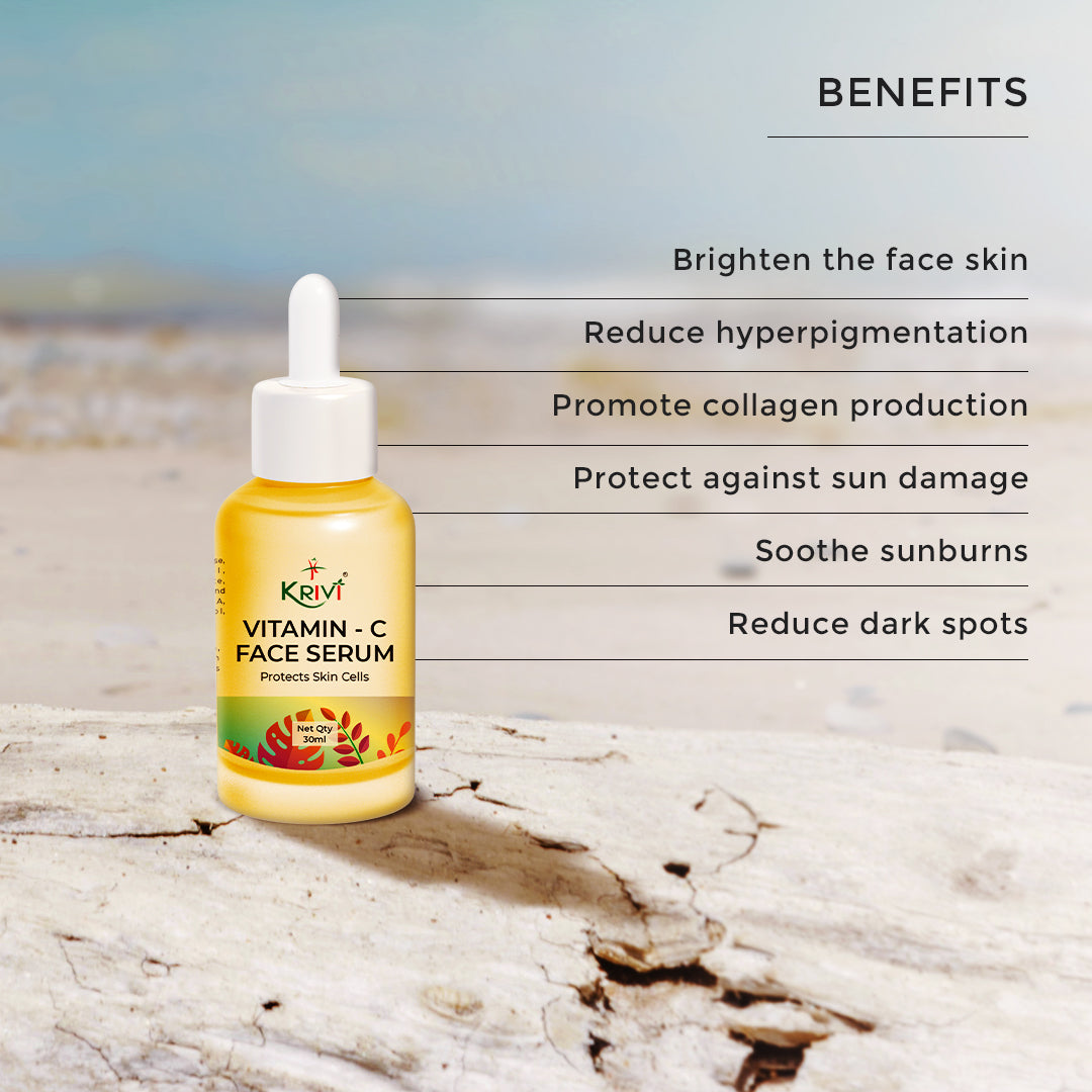 Krivi Vitamin C Face Serum with Niacinamide 30ml