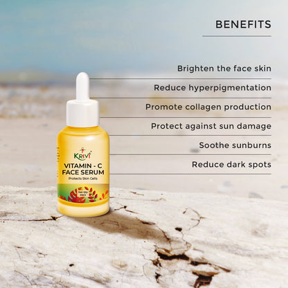 Krivi Vitamin C Face Serum with Niacinamide 30ml