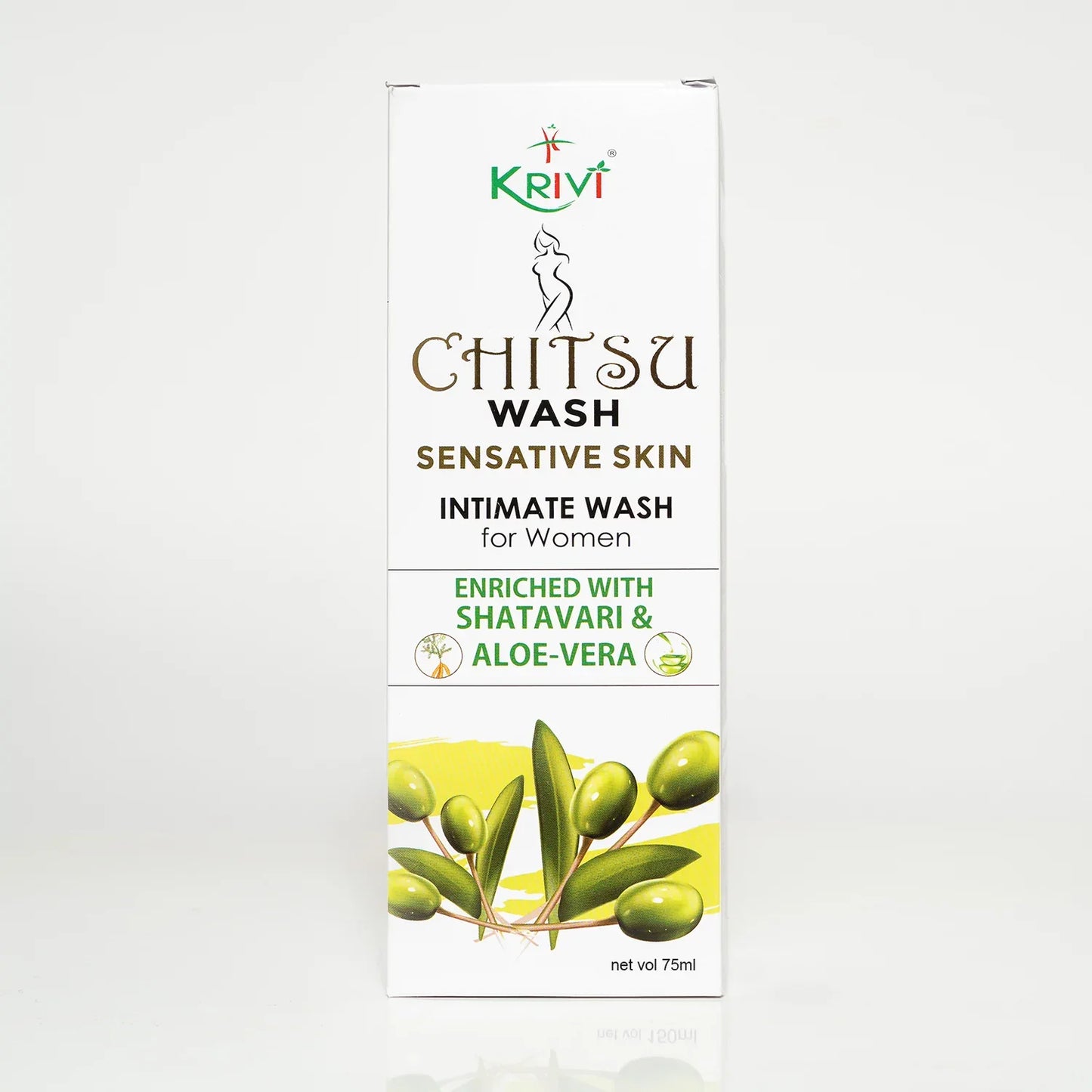 Chitsu Intimate Wash for Sensitive Skin 75ml (Pack of 3)