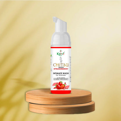 Chitsu Intimate Wash - Strawberry 75ml (Pack of 2)
