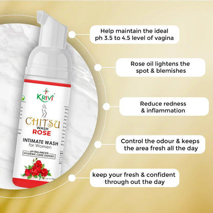 Chitsu Intimate Wash - Rose 75ml (Pack of 1)