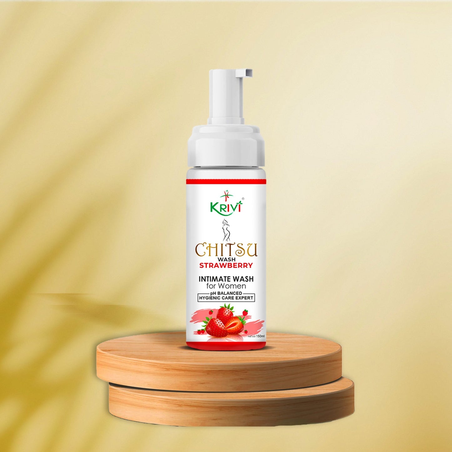 Chitsu Intimate Wash - Strawberry 150ml (Pack of 1)