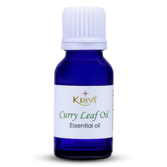 Krivi Curry Leaf Essential Oil 15ml (Pack of 1)