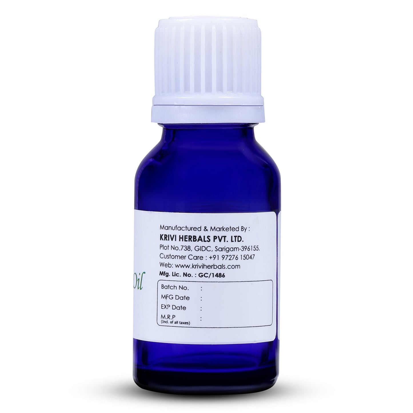 Krivi Curry Leaf Essential Oil 15ml (Pack of 1)