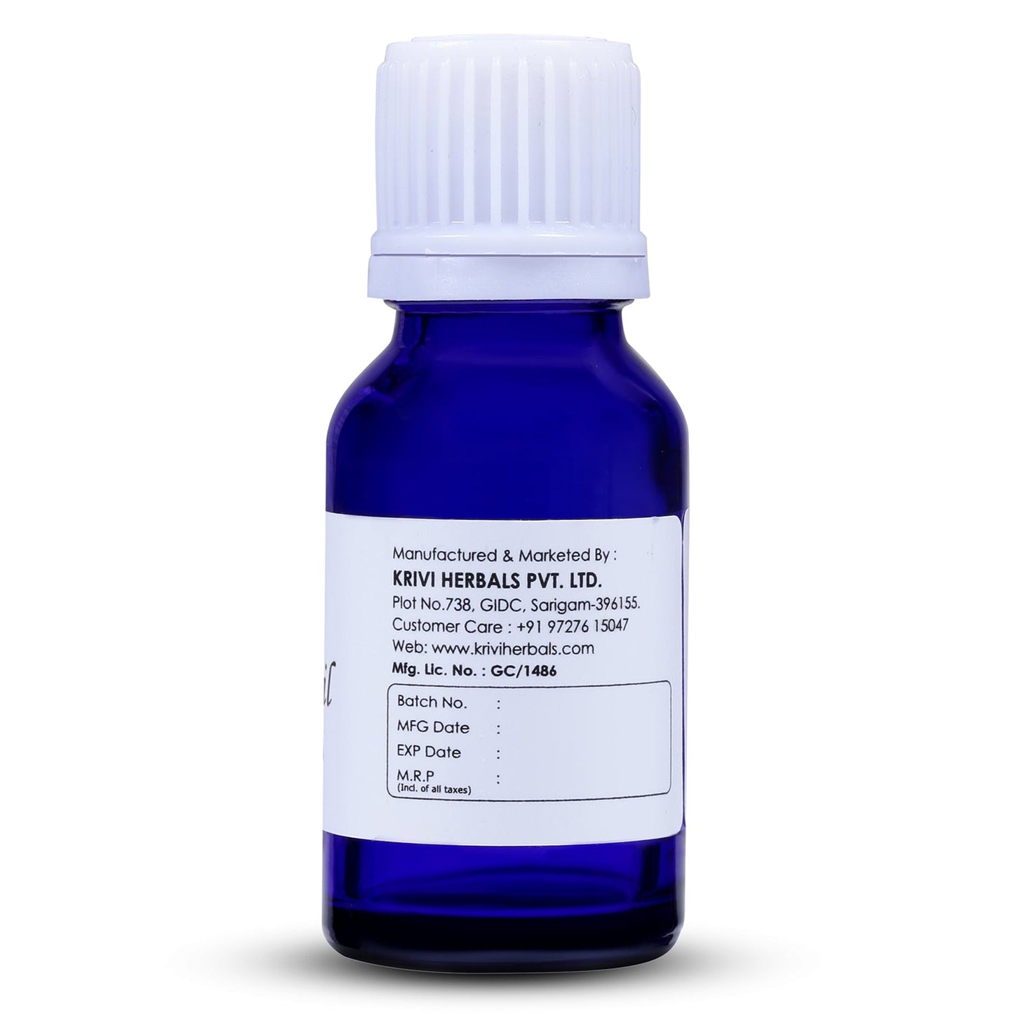 Krivi Vetiver Essential Oil 15ml (Pack of 1)