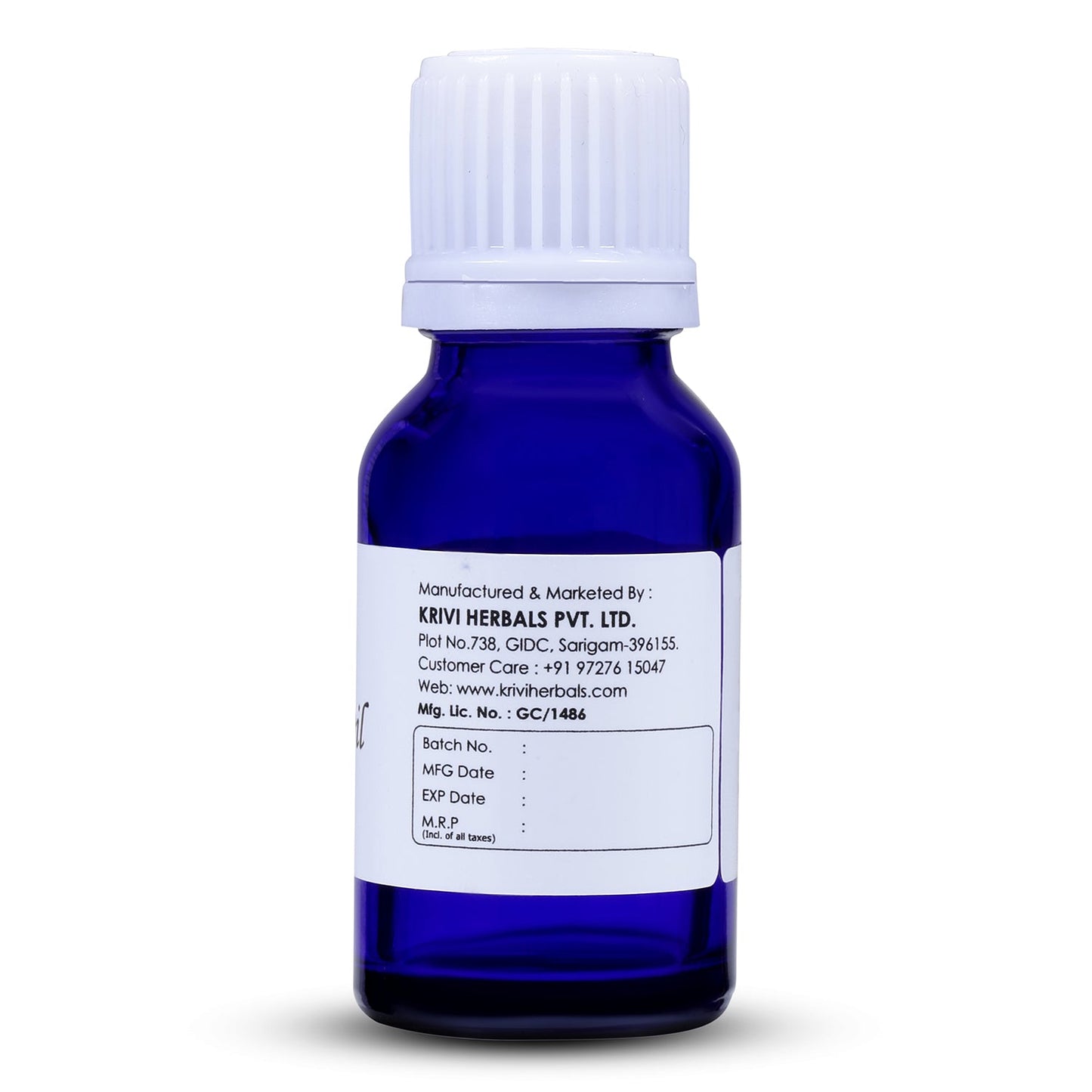 Krivi Geranium Essential Oil 15ml (Pack of 1)