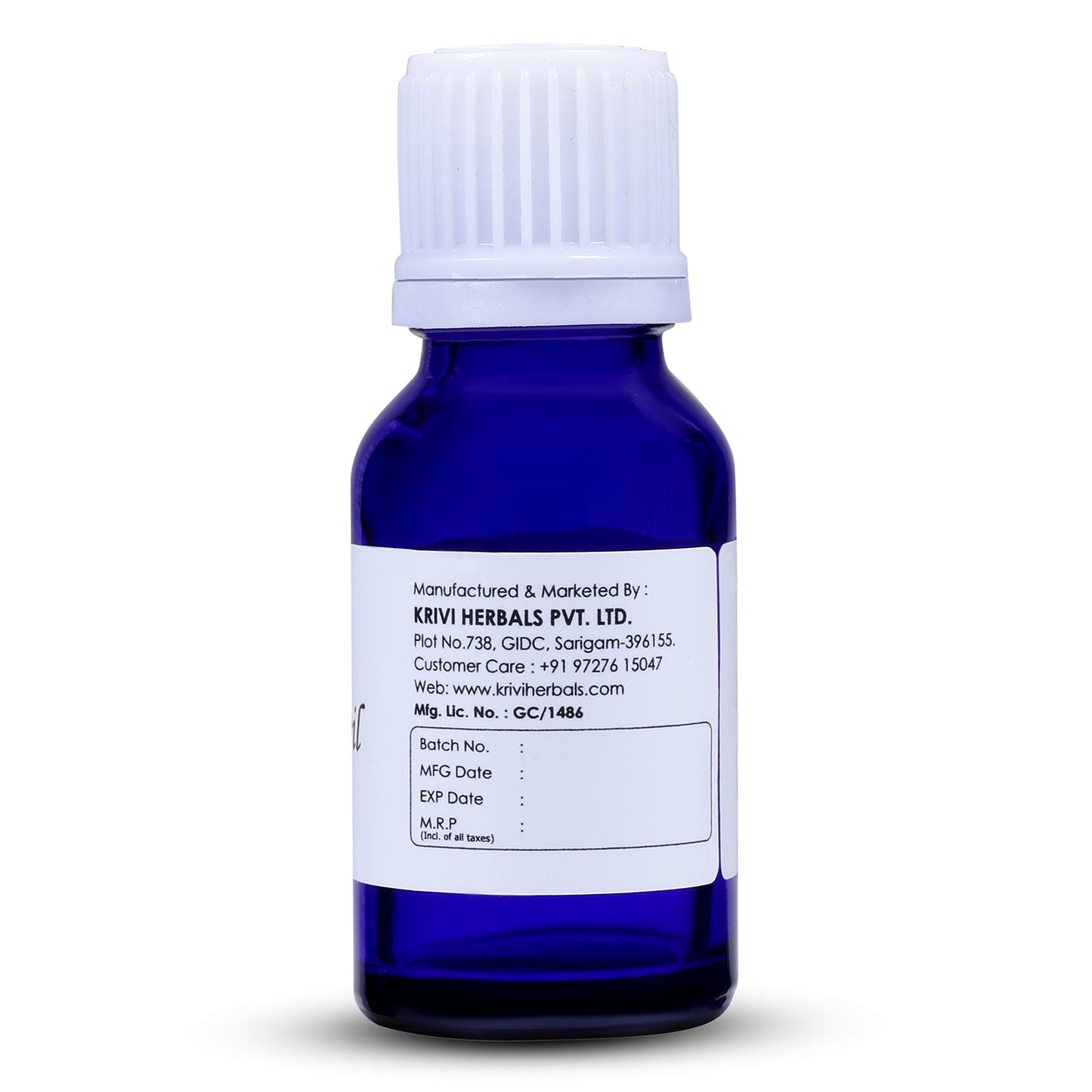Krivi Turmeric Essential Oil 15ml (Pack of 1)
