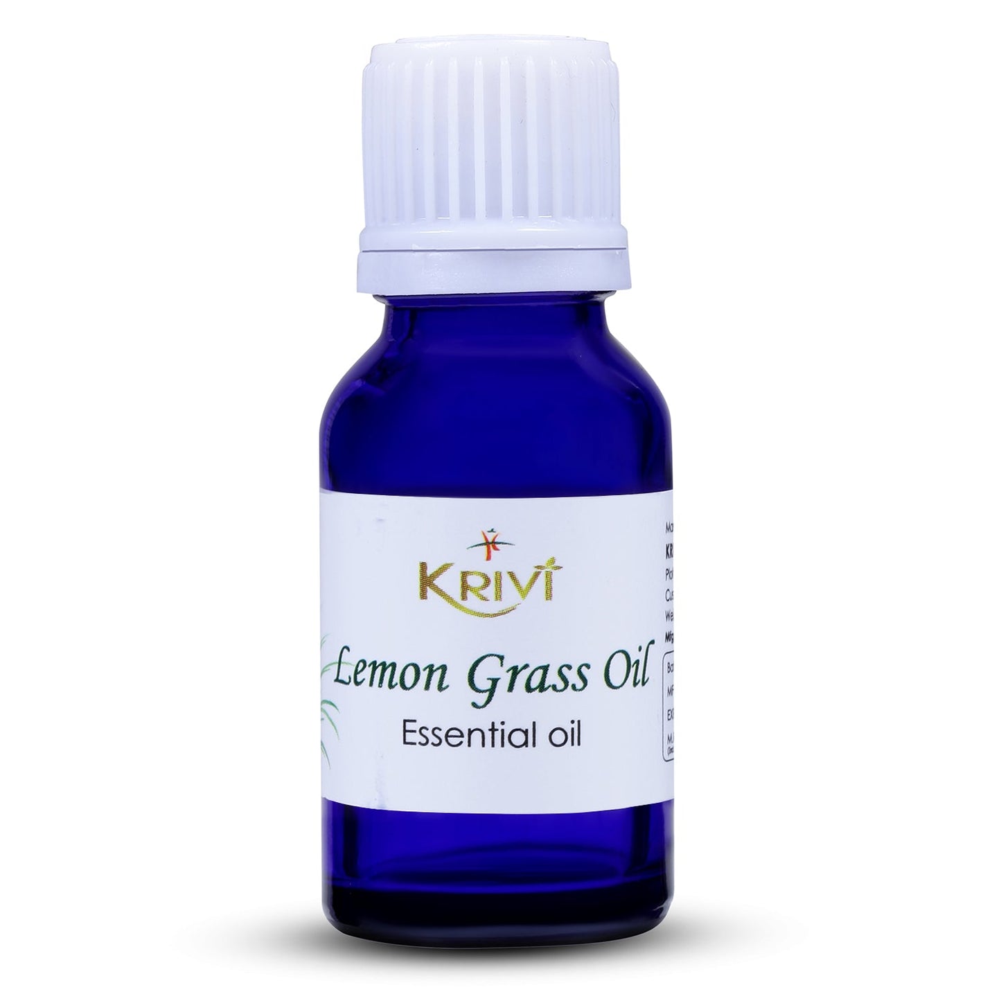 Krivi Lemon Grass Essential Oil 15ml (Pack of 1)