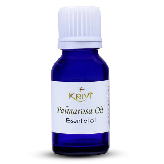 Krivi Palmarosa Essential Oil 15ml (Pack of 1)