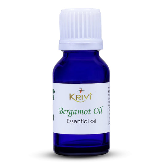 Krivi Bergamot Essential Oil 15ml (Pack of 1)