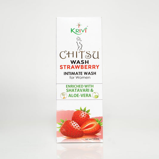 Chitsu Intimate Wash - Strawberry 150ml (Pack of 1)
