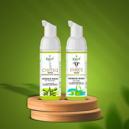 Men and Women Intimate Wash Combo (Sensitive Skin )